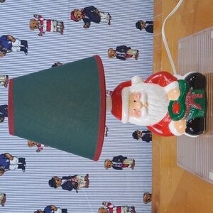 2000 Christmas by Island Creek Santa Night Light 11" tall Christmas Santa Light